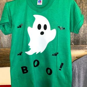 Youth large Boo Ghost t-shirt